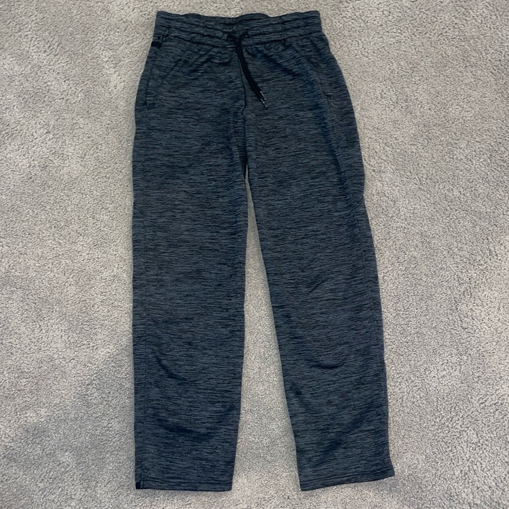 Boys Black Large Under Armour Sweatpants